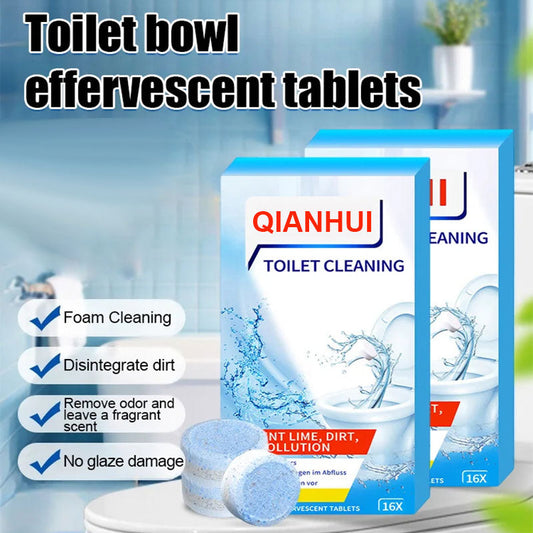 Buy 2 Get 1 Free - 🍋Lemon Scent Toilet Bowl Cleaner Tablets