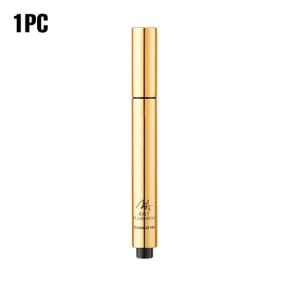 Press-Type Concealer Brush for Covering Dark Circles and Blemishes