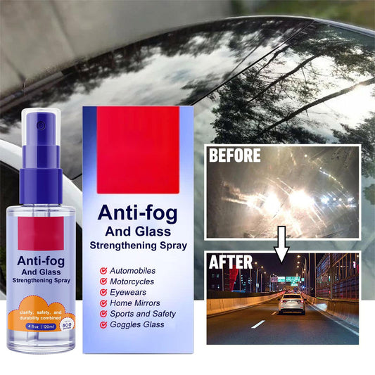 🎅Christmas Sale - 🥳50% off🎄Long-lasting Anti-Fog Spray for Windshield